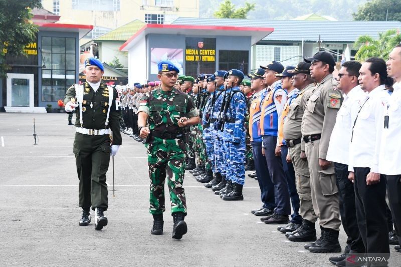 Kodam Pattimura Gelar Operasi Penegakan Hukum TNI 2025