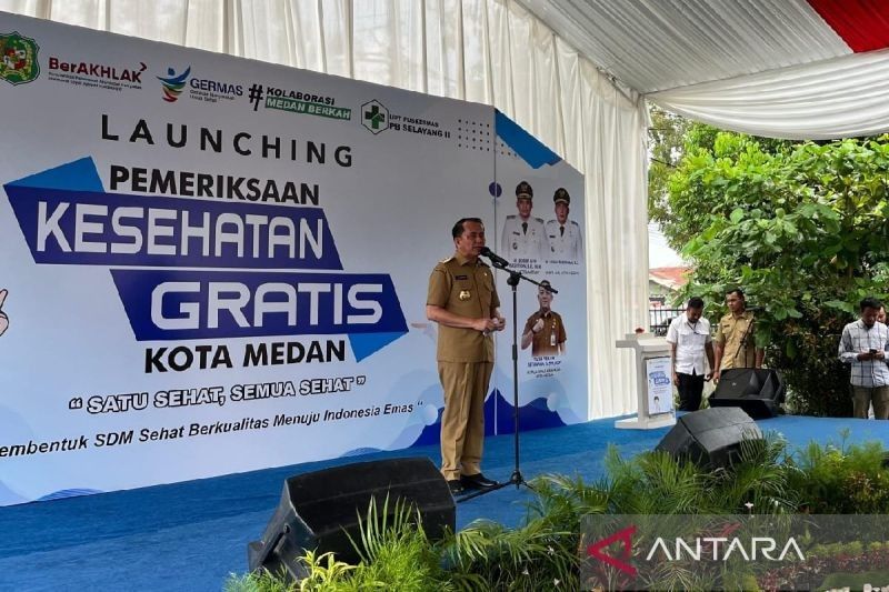 Sumut Luncurkan Gerakan Pemeriksaan Kesehatan Gratis (PKG) Dukung Program Pemerintah Pusat