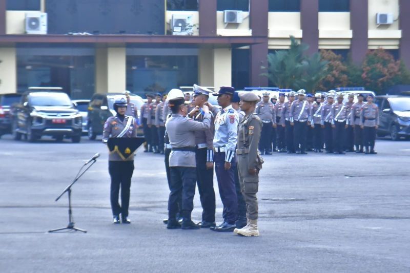 Polda Lampung Kerahkan 901 Personel untuk Operasi Keselamatan Krakatau 2025