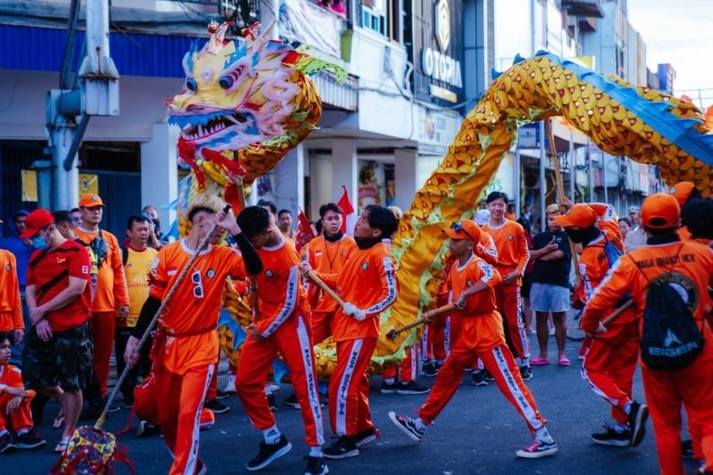 Pemkot Pontianak Dukung Pelestarian Budaya Naga Buka Mata di Cap Go Meh