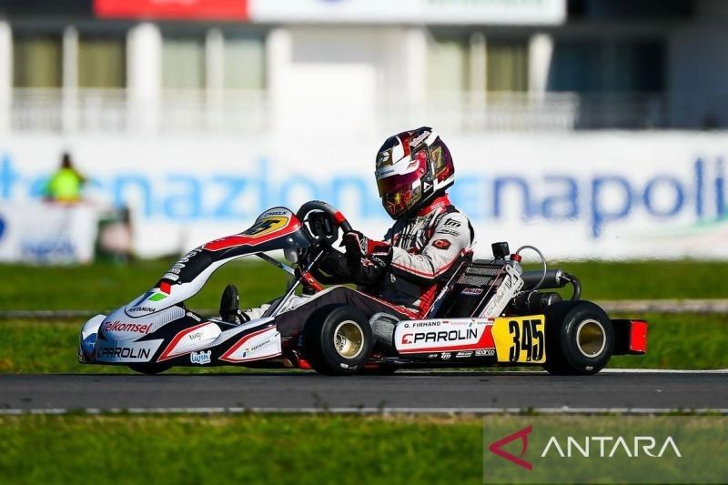 Qarrar Firhand Raih Poin Perdana di WSK Super Master Series Sarno 2025