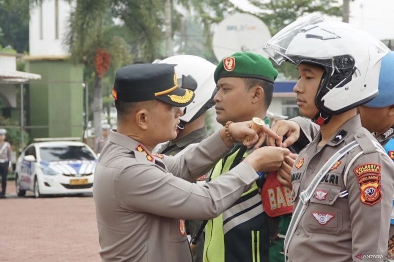 Polresta Bandung Prioritaskan Edukasi dalam Operasi Keselamatan Lodaya 2025