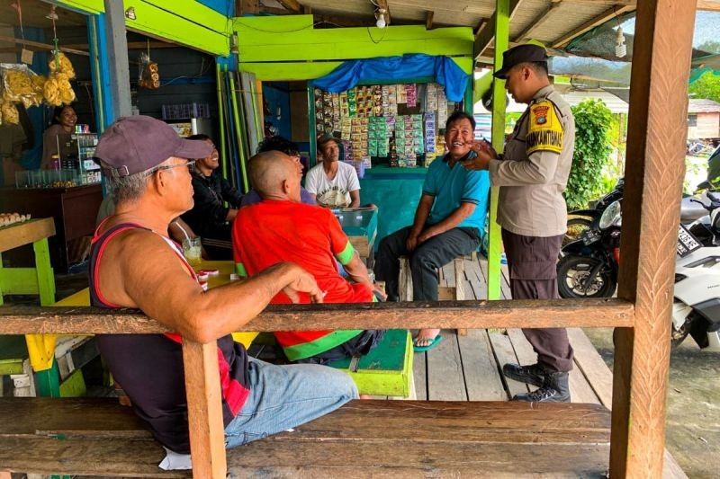 Polres Natuna Sosialisasikan Keselamatan Lalu Lintas Jelang Ramadhan