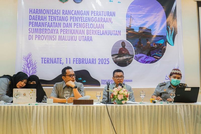 Kemenkumham dan Pemprov Maluku Utara Harmonisasi Ranperda Pengelolaan Perikanan Berkelanjutan