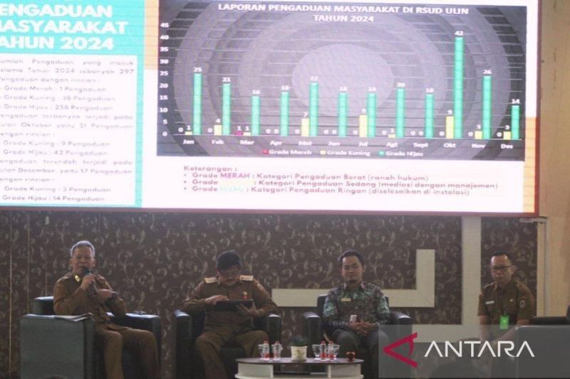 RSUD Ulin Banjarmasin Raih Zona Hijau Pelayanan Publik 2024