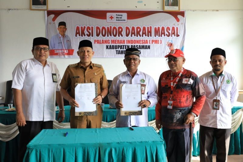 PMI Pasaman & Kemenag Jalin Kerja Sama Tingkatkan Stok Darah Jelang Ramadhan