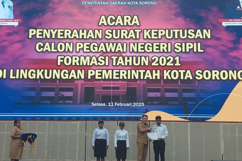 259 CPNS Baru Perkuat Layanan Pemkot Sorong