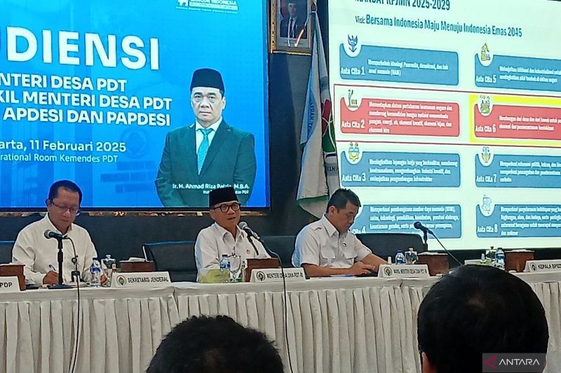 Mendes Yandri Ajak Apdesi Manfaatkan Jaga Desa untuk Atasi Masalah Hukum