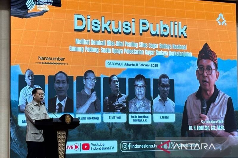 Menparekraf Fadli Zon: Indonesia, Peradaban Tertua & Terkaya Budaya di Dunia