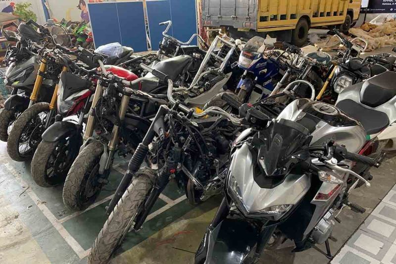 Bea Cukai Langsa Gagalkan Impor Ilegal Sepeda Motor Bekas dari Thailand