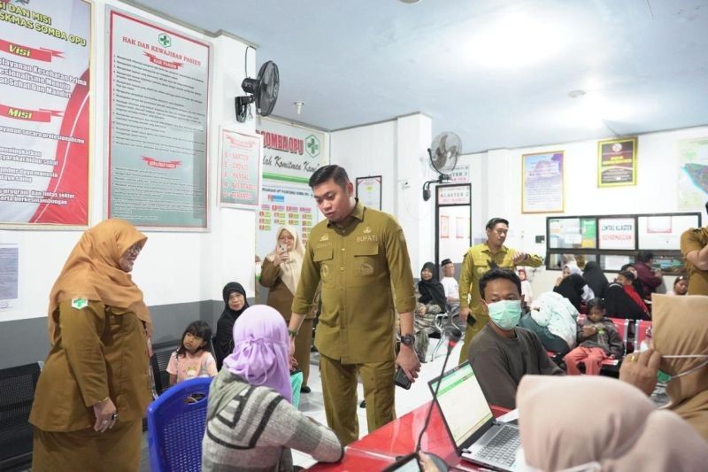 Bupati Gowa Tinjau Program Cek Kesehatan Gratis (CKG) Pemerintah Pusat