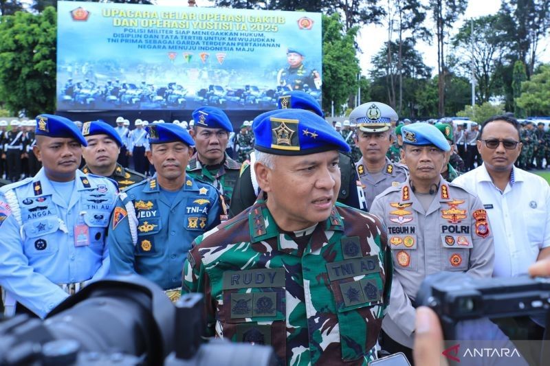 Kodam VI/Mulawarman Tegakkan Disiplin Prajurit TNI Melalui Operasi Yustisi POM 2025