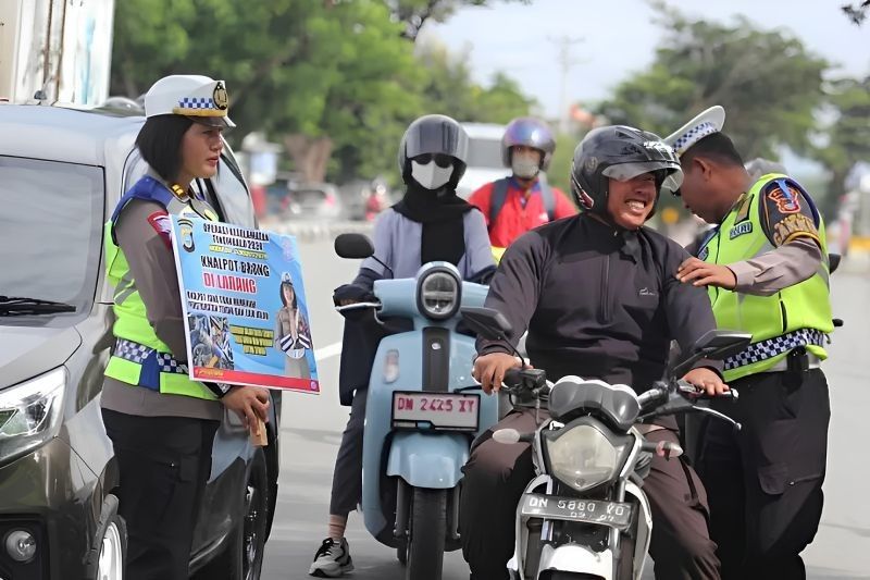 Operasi Tinombala 2025: 2.637 Pelanggaran Lalu Lintas di Hari Pertama