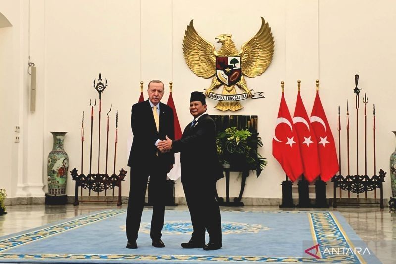 Presiden Erdogan Kunjungi Istana Bogor, Perkuat Hubungan RI-Turki