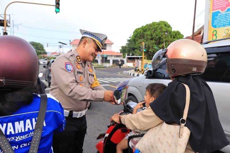 Polda Malut Intensifkan Patroli Lalu Lintas demi Keselamatan di Jalan Raya