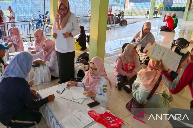 621 Calon Jamaah Haji Pontianak Ikuti Tes Kebugaran