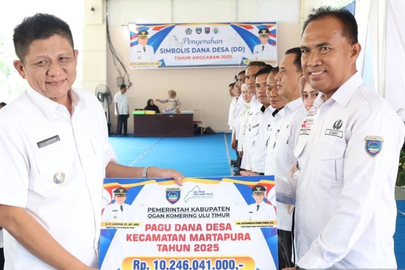 OKU Timur Salurkan Dana Desa Rp263 Miliar untuk Pembangunan Desa