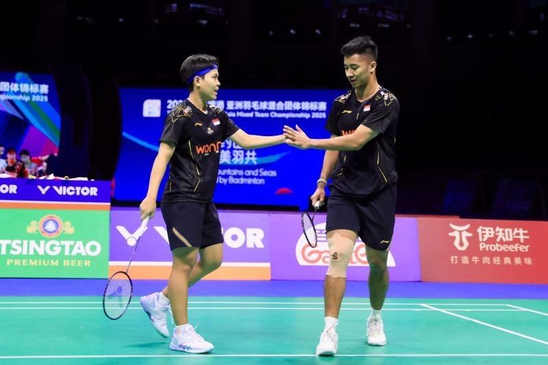 Dejan/Fadia Taklukkan Malaysia di BAMTC Meski Dapat Kartu Kuning