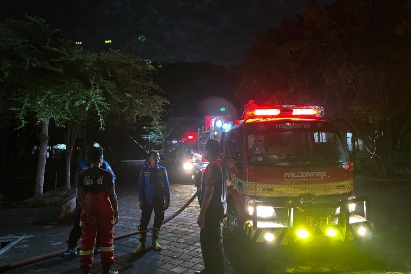 Kebakaran Kubah Masjid Agung Praya: Kerugian Ditaksir Rp500 Juta