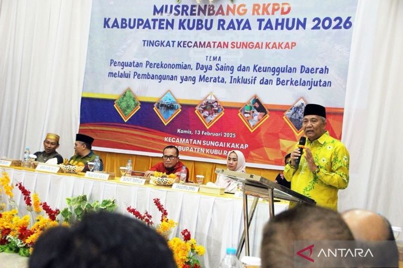 Pemkab Kubu Raya Prioritaskan Infrastruktur dan Penanggulangan Banjir