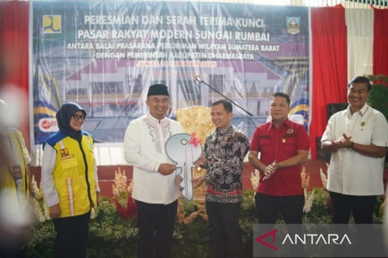 Pasar Modern Sungai Rumbai: Wujud Pemberdayaan UMKM Dharmasraya