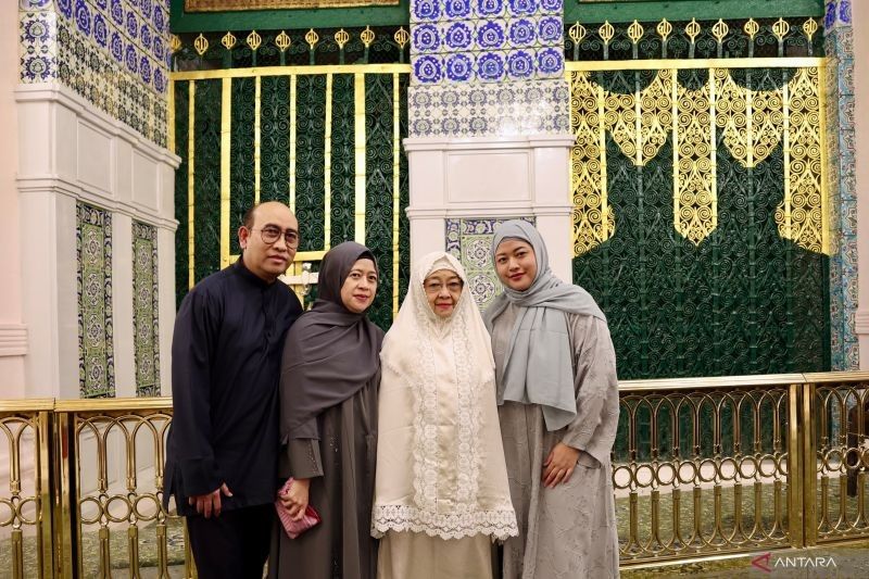 Megawati Rasakan Kebahagiaan Spiritual di Mekkah, Kunjungan Terlama Sepanjang Hidupnya