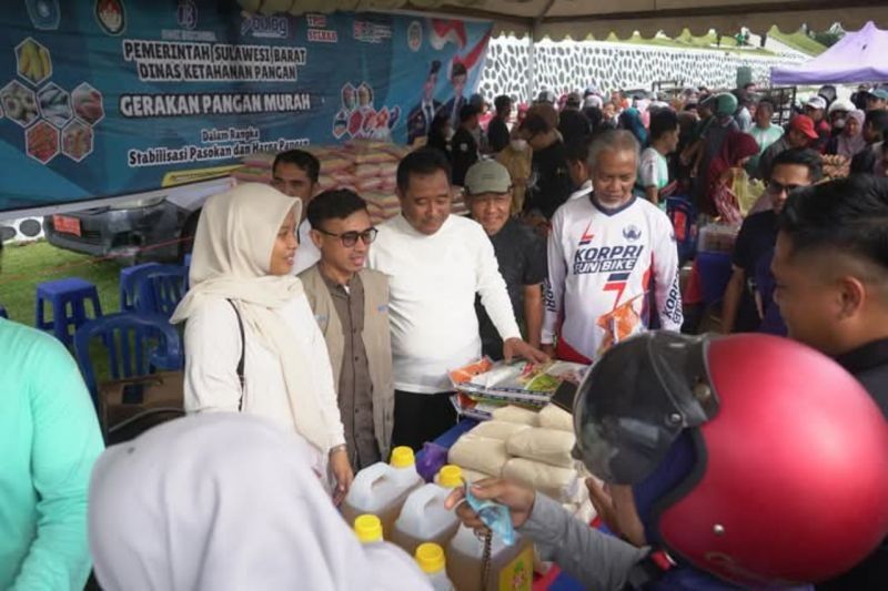 Sulbar Intensifkan Pasar Murah Jelang Ramadhan Cegah Inflasi