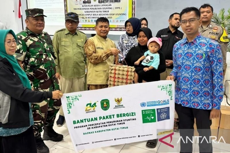 Baznas Kutim Gelontorkan Rp1,2 Miliar Tekan Stunting