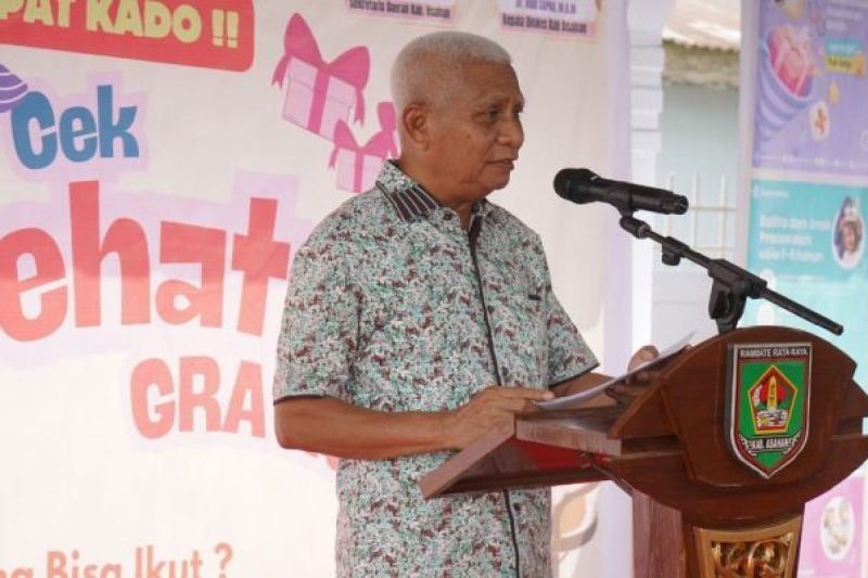 Bupati Asahan Ajak Warga Manfaatkan Cek Kesehatan Gratis