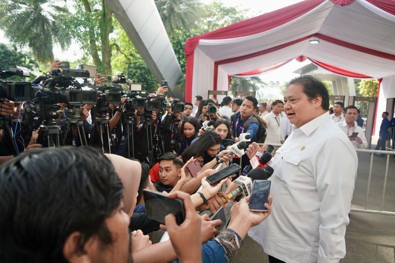 Airlangga Hartarto Doakan Prabowo Pimpin Gerindra hingga 2030