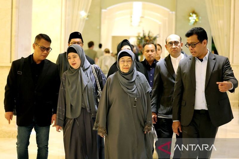 Megawati Bahas Palestina dan Kerja Sama BRIN dengan Putra Mahkota Abu Dhabi