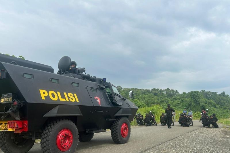 Brimob Sulteng Tingkatkan Kesiapsiagaan Hadapi Gangguan Keamanan