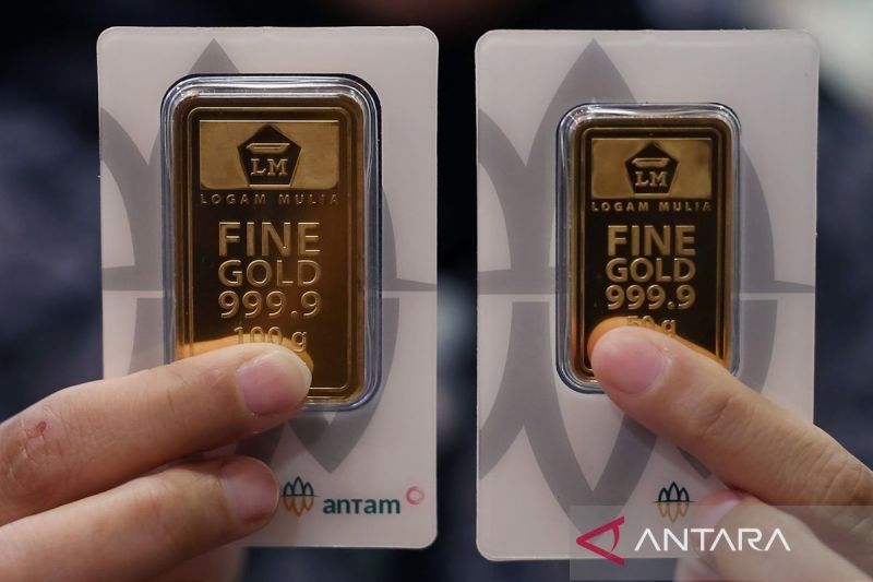 Harga Emas Antam Turun: Rp1.671.000 per Gram (17 Februari)