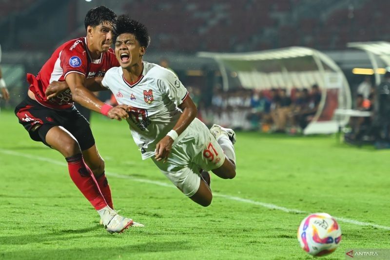 Bali United Imbang 1-1 dengan Malut United di Stadion Dipta