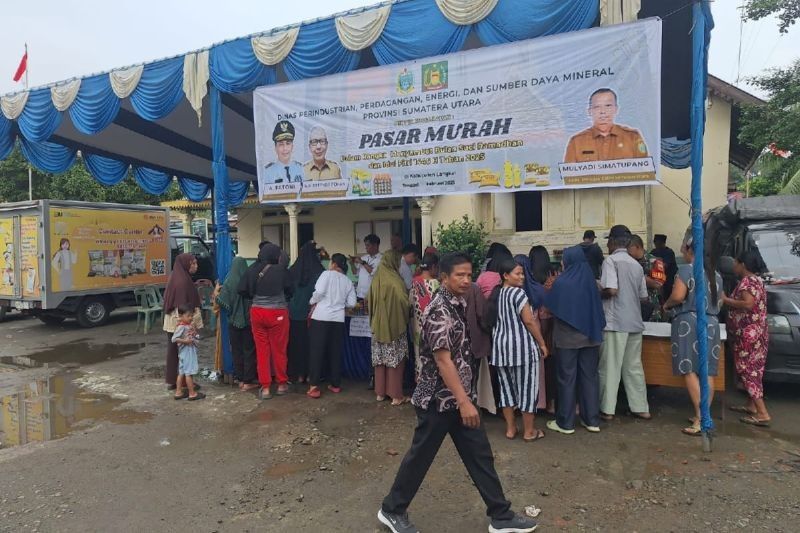 Sumut Gelar Pasar Murah Jelang Ramadhan di Enam Daerah