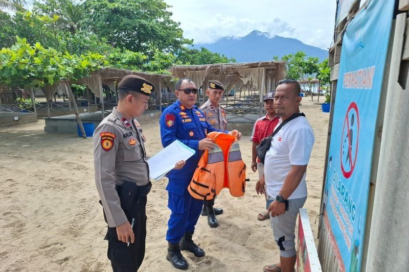 Polisi Pastikan Objek Wisata Pantai di Lampung Selatan Aman saat Lebaran 2025