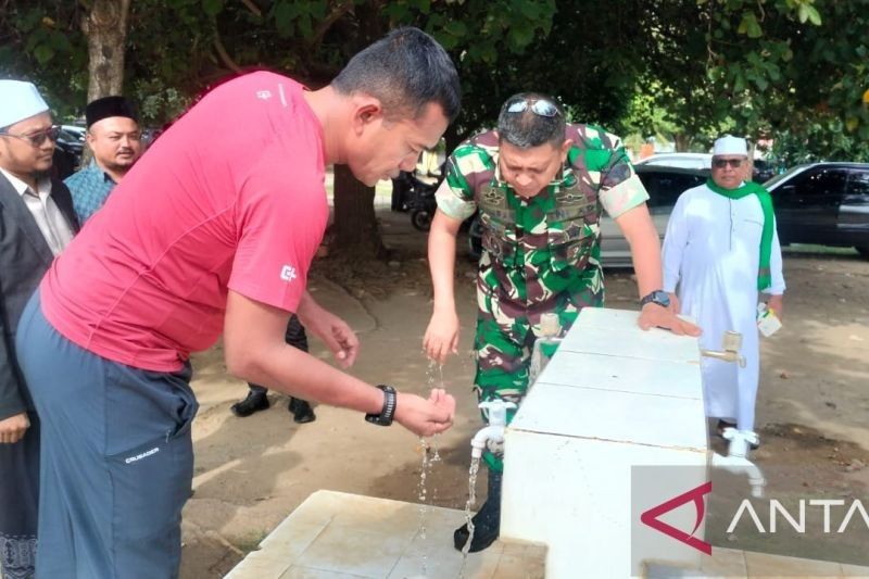 Korem Lilawangsa Bangun Sumur Bor di Masjid Agung Lhokseumawe, Antisipasi Kebutuhan Ramadhan