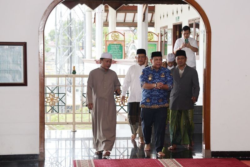 Pemprov Banten Dukung Penuh Syiar Ramadhan Masjid Agung Ats Tsauroh