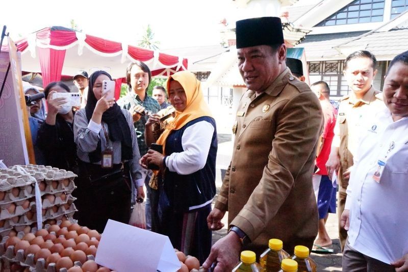 Bengkulu Gelar Pasar Murah Antisipasi Inflasi Jelang Ramadan