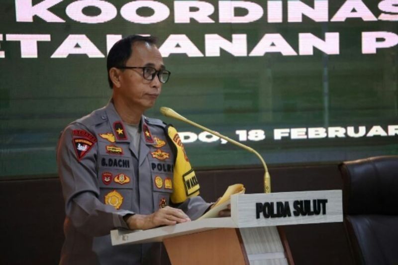 Polda Sulut Perkuat Ketahanan Pangan Nasional lewat Rapat Koordinasi