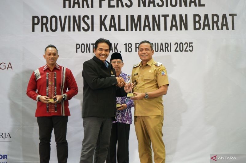 Pemkot Pontianak Raih Terbaik I Pengelolaan Website PWI Award 2025