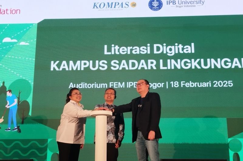 Kampus Literasi Digital: IPB, BLDF, & Kompas Dorong Kesadaran Lingkungan