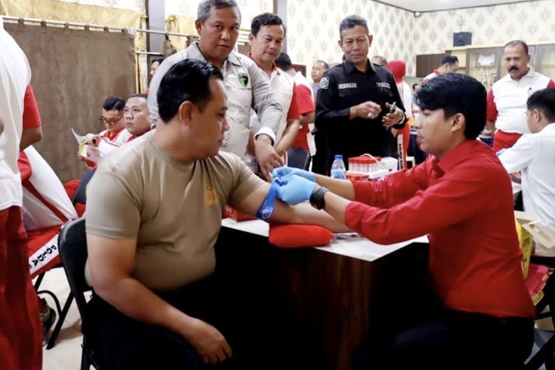 Polres Pasaman Jaga Kebugaran Personel dengan Pemeriksaan Kesehatan Berkala