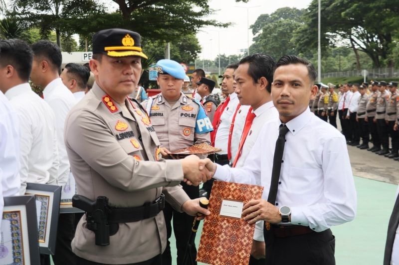 25 Personel Polresta Bandara Soetta Raih Penghargaan atas Prestasi