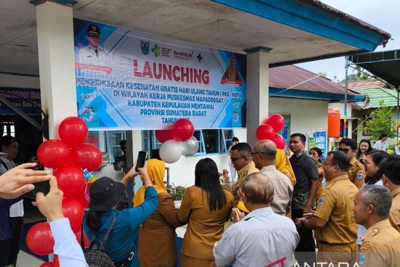 Mentawai Luncurkan Program Pemeriksaan Kesehatan Gratis