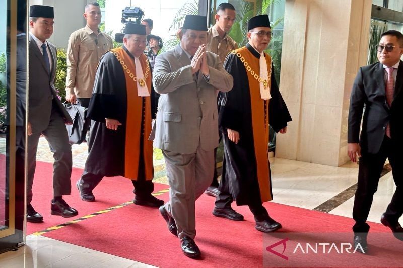 Presiden Prabowo Hadiri Sidang Istimewa Laporan Tahunan Mahkamah Agung