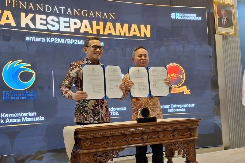 KP2MI dan Kemenkumham Jalin Kerja Sama Perkuat Perlindungan HAM PMI