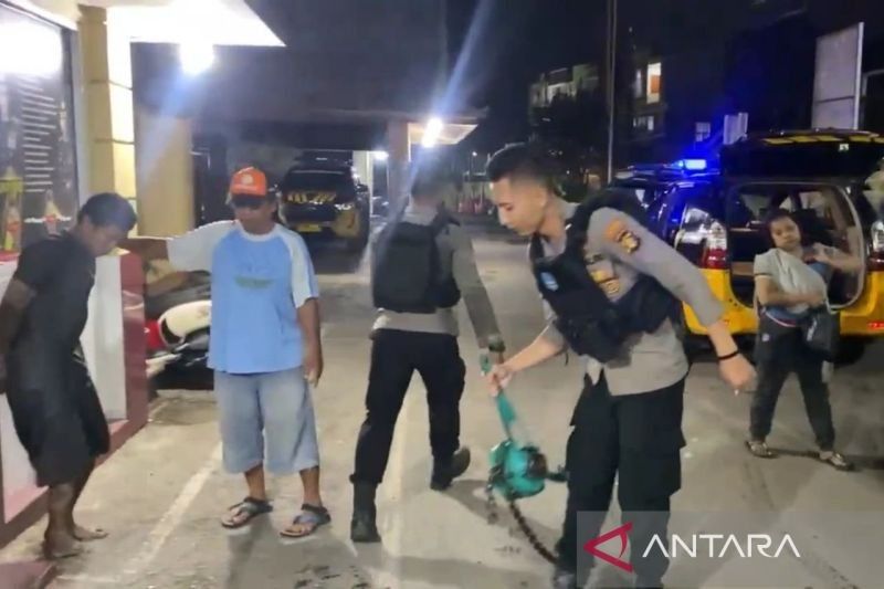 Aksi Cepat Polisi Samarinda Ringkus Pencuri Kabel Telkom di Gorong-Gorong