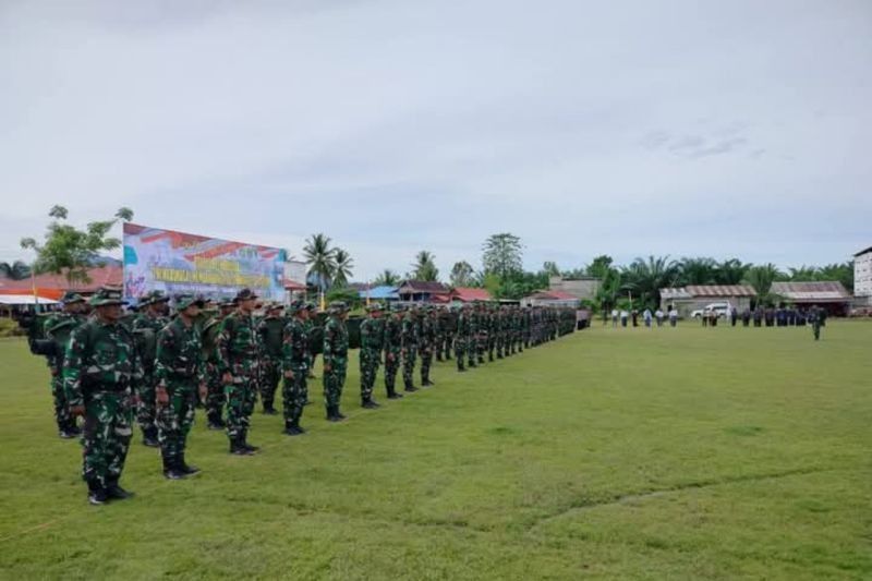 TMMD Tanam 1.000 Bibit Mangrove di Pasangkayu, Wujud Sinergi TNI dan Pemerintah