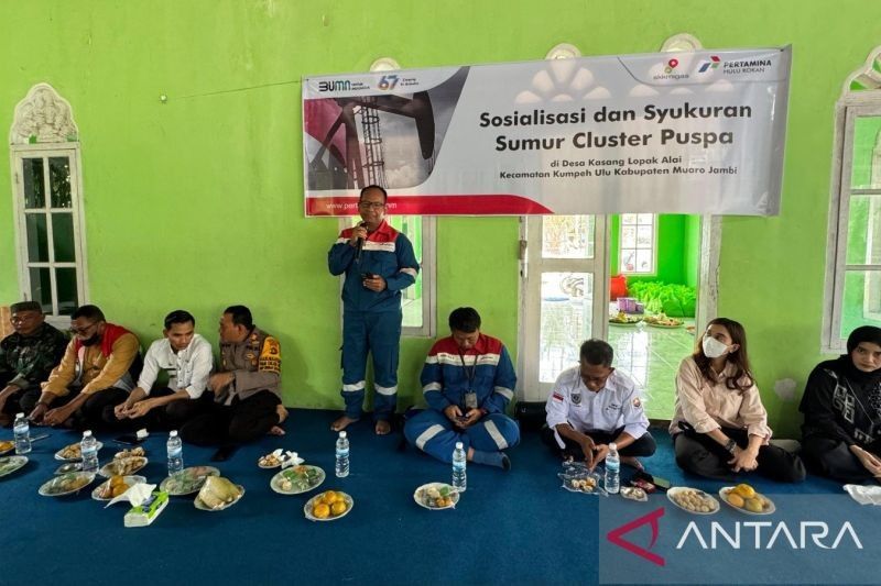 Pertamina Sosialisasikan Pengeboran Minyak di Muarojambi, Jambi